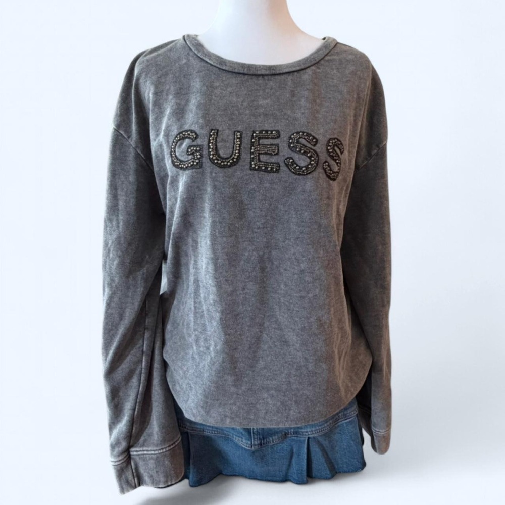 Guess Jeans Beaded Pullover Sweater